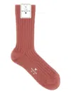 Gallo Ribbed Socks In Pink