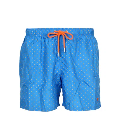 Gallo Sea Clothing Bright Blue+orange