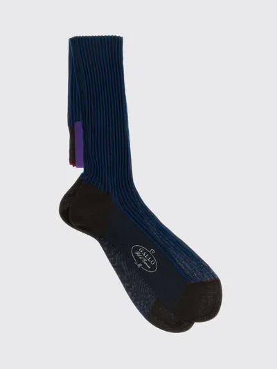 Gallo Socks Men  In Blue