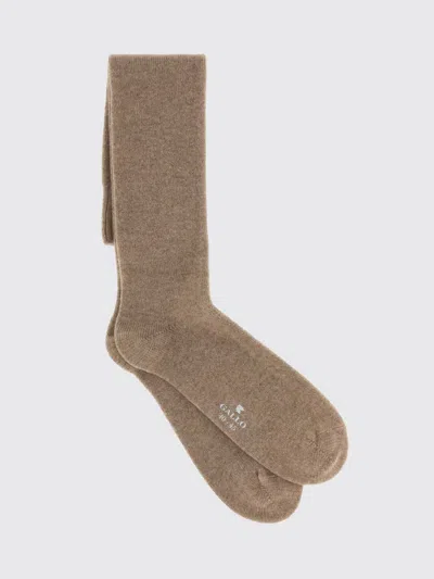 Gallo Socks Men Color Beige