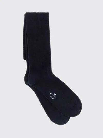Gallo Socks Men Color Blue