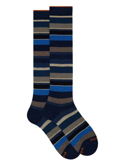 Gallo Striped Socks In Multi