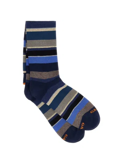 Gallo Striped Socks In Multi