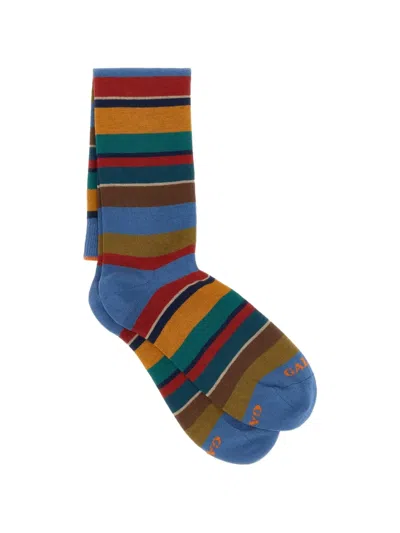 Gallo Striped Socks In Multi