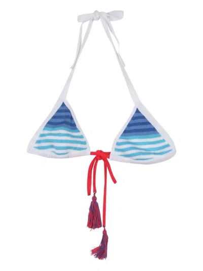GALLO STRIPED TASSEL-DETAIL BEACHWEAR