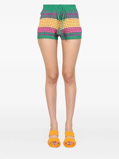GALLO TASSEL-DETAIL DRAWSTRING SHORTS