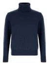 Gallo Turtleneck Sweater In Blue