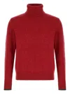 Gallo Turtleneck Sweater In Red