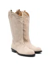 GALLUCCI LEATHER COWBOY BOOTS