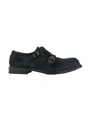 Gallucci Leather Oxford Shoes In Black