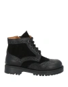 Gallucci Toddler Girl Ankle Boots Black Size 10c Calfskin In Black