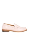 GALLUCCI GALLUCCI TODDLER GIRL LOAFERS LIGHT PINK SIZE 10C LEATHER