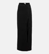 Galvan Alicja Thigh-slit Maxi Skirt In Black