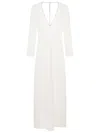 Galvan Andromeda Crystal-embellished Open-back Gown In White