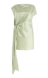 Galvan Auriga Dress In Green