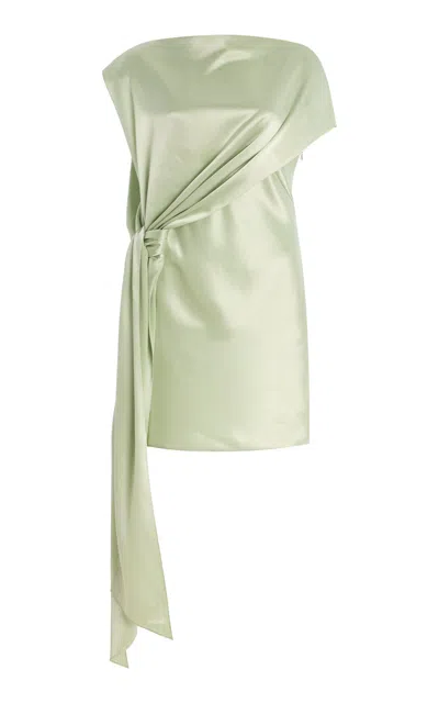 Galvan Auriga Dress In Green
