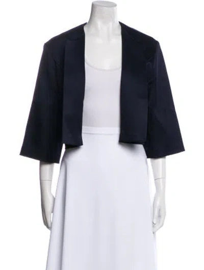 Pre-owned Galvan Bolero In Blue