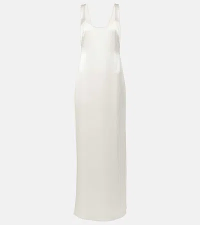 GALVAN BRIDAL PARAISO TASSELED SATIN GOWN