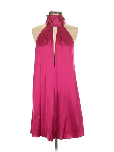Pre-owned Galvan Cocktail Dress In Pink