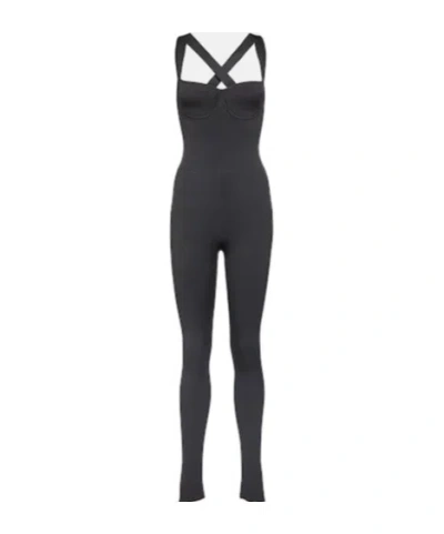 Galvan Diana Jumpsuit In Black