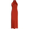Galvan Sienna Dress In Red
