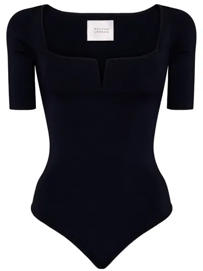Galvan Freya Bodysuit In Black
