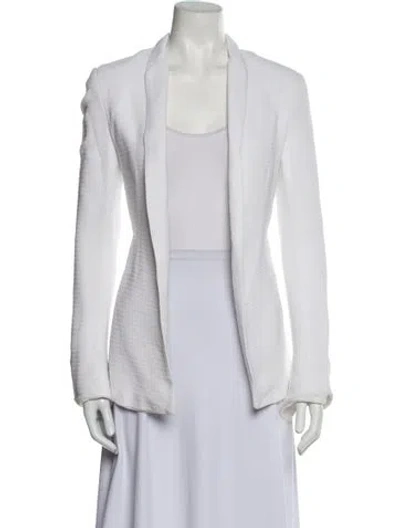Pre-owned Galvan Jacket In White