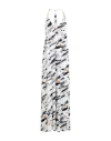 Galvan  London Galvan London Escape Woman Maxi Dress White Size 8 Viscose In Multi