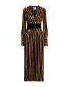 Galvan  London Galvan London Woman Maxi Dress Black Size 10 Viscose, Polyester In Black