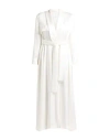 Galvan  London Galvan London Woman Overcoat & Trench Coat Ivory Size Xl Triacetate, Polyester