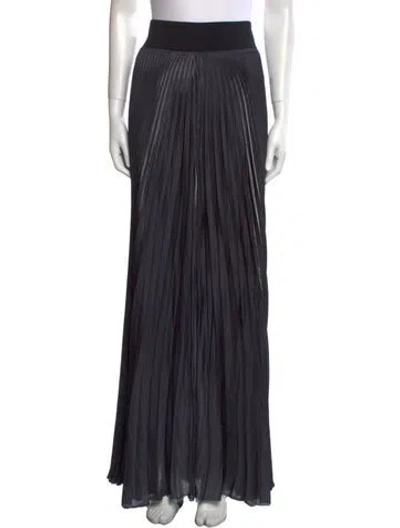 Pre-owned Galvan Long Skirt In Blue