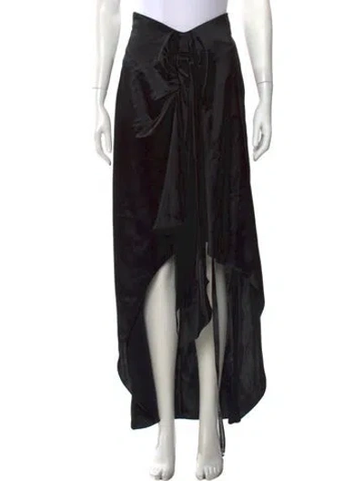 Pre-owned Galvan Long Skirt W/ Tags In Black