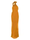 Galvan Mirage Maxi Dress In Brown