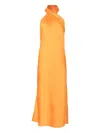 Galvan Pandora Dress In Yellow