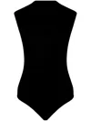 Galvan Polaris Bodysuit In Black