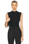 Galvan Polaris Bodysuit In Black