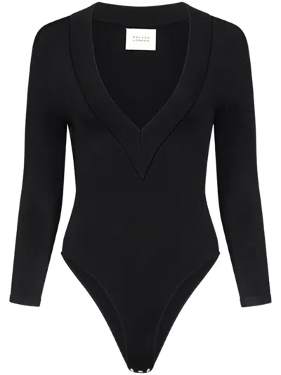 GALVAN SASHA V-NECK BODYSUIT