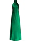 Galvan Sienna Gown In Green