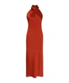 Galvan Sienna Dress In Red