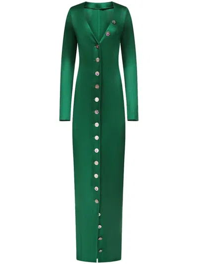 Galvan Turlington Dress In Green