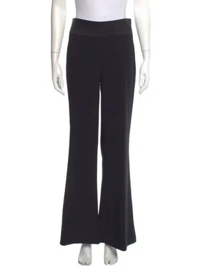 Pre-owned Galvan Wide Leg Pants In Black