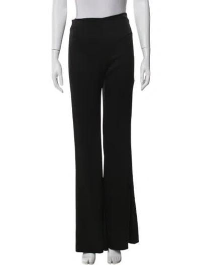 Pre-owned Galvan Wide Leg Pants In Black