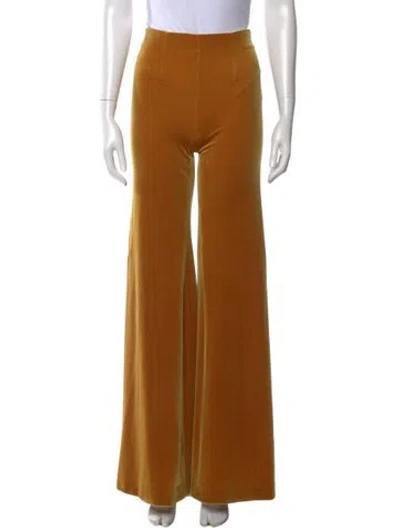 Pre-owned Galvan Wide Leg Pants In Orange