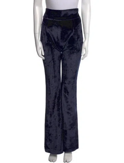 Pre-owned Galvan Wide Leg Pants W/ Tags In Blue