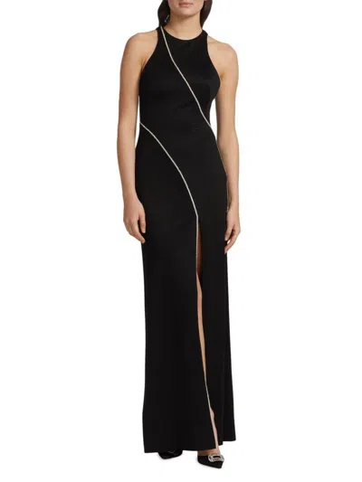 GALVAN WOMEN'S CRYSTAL CORD GOWN
