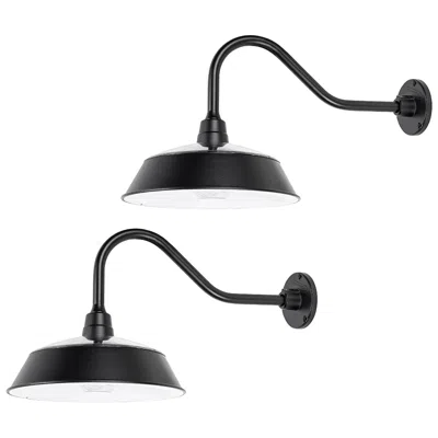 Gama Sonic Cottage Solar Barn Light 2 Pack