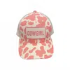 Gambi's Graphic Tees Women's Cowgirl C. C Ball Cap In Pink In Pink