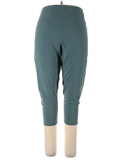 Pre-owned Game Active Pants In Teal