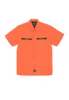 Game Shirt Short Sleeve Chicano Work Shirt Infrared In Red