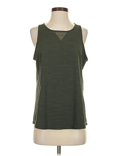 Pre-owned Game Sleeveless Top Green Scoop Neck Tops